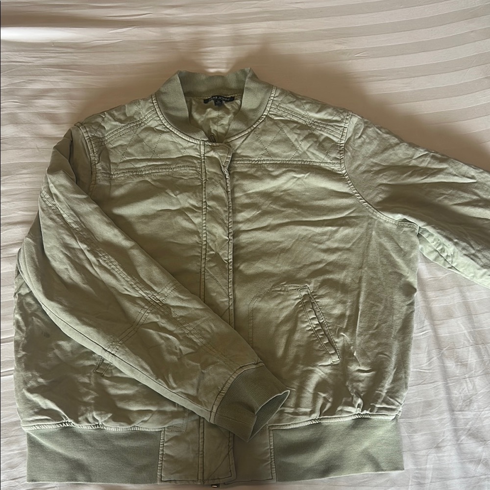 Dear John Sage Quilted Jacket